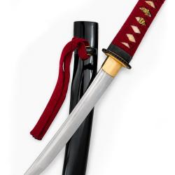 Tanto japonais aiguis&eacute; Ake en acier 1045