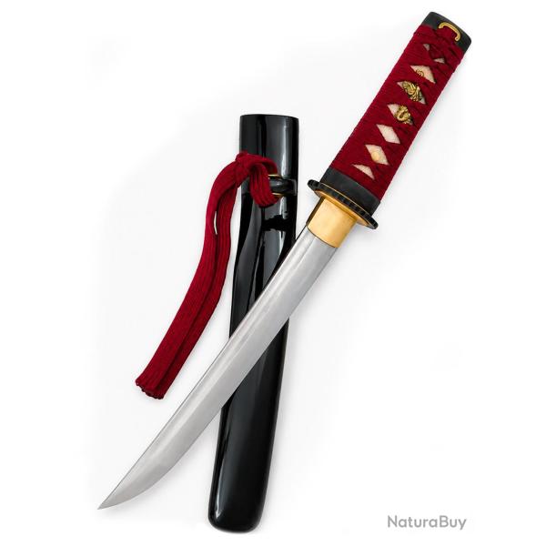 Tanto japonais aiguis� Ake en acier 1045