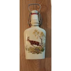 FLASQUE PORCELAINE DECOR BROCARD