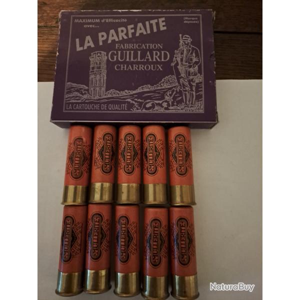 Bote de10 cartouches anciennes cal 12 Italie  douilles  cartons