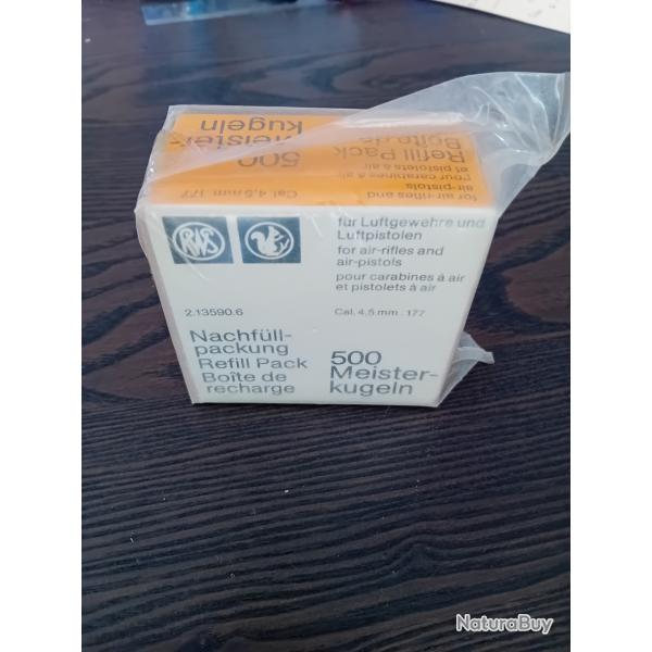 Plombs RWS MEISTERKUGELN COLLECTOR Neufs sous blister