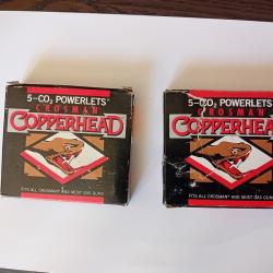 Cartouche gaz CO2 CROSMAN COPPERHEAD armes air comprim&eacute; COLLECTOR