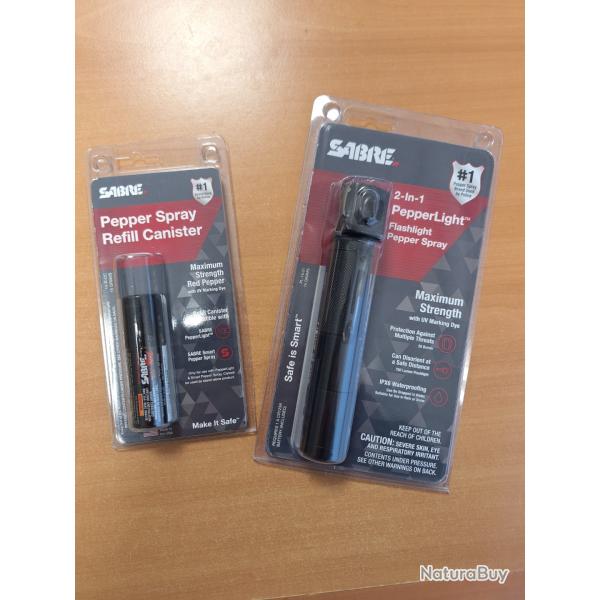 Pepperlight spray sabre