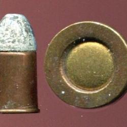 9 x 15 R pour Revolver à Percussion centrale - étui cuivré - très grosse amorce