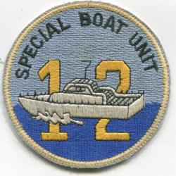 Patch US Navy Special Boat Unit 12