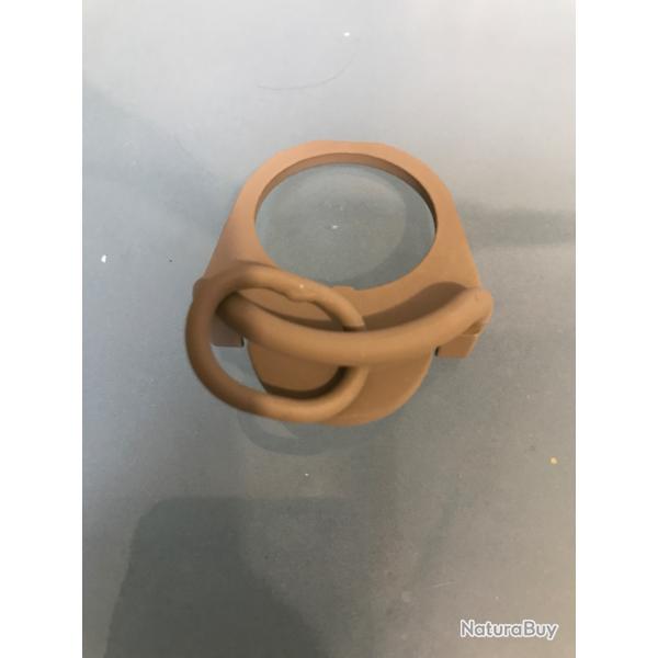 Attache sangle arrire Gbbr airsoft couleur tan