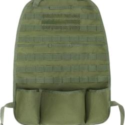 Panneau MOLLE tactique pour voiture - vert - LIVRAISON GRATUITE