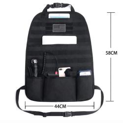 Plaque MOLLE tactique pour voiture - noir - LIVRAISON GRATUITE