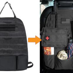 Support de sac tactique pour voiture - noir - LIVRAISON GRATUITE