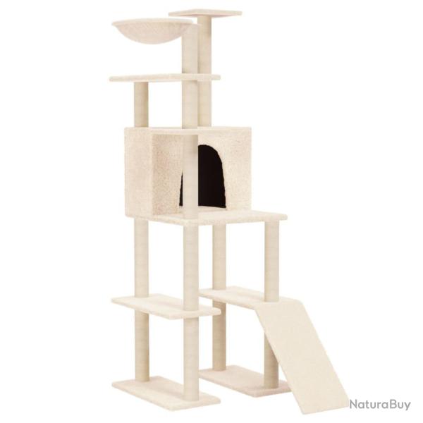 Arbre � chat meuble tour grimper jouet grattage grattoir escalade plateforme avec griffoirs en sisa