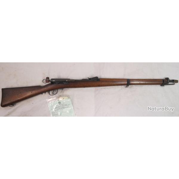 Fusil de cadet Suisse 1897 calibre 7.5 x 53 catgorie D