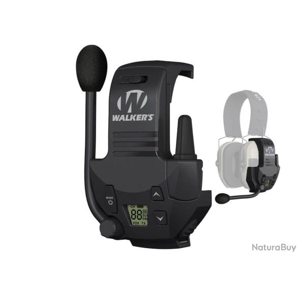 Kit talkie-walkie pour casque antibruit Walker's Razor / Razor rechargeable