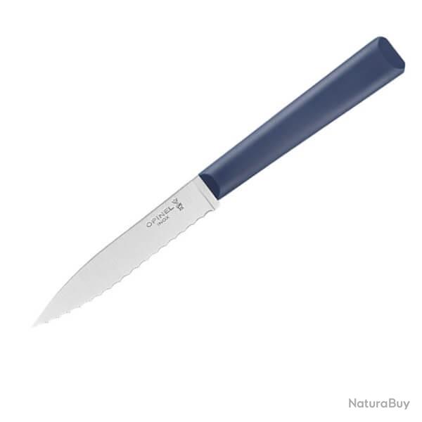 Couteau d'office crant Opinel N313 "Essentiels" bleu 2353
