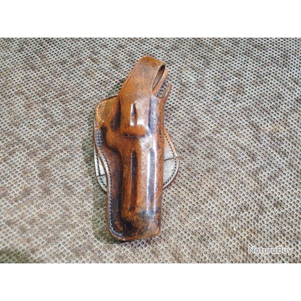 occasion : holster GIL HOLSTER mle SNAKE #M41 pour S&W  carcasse K et canon 4" tel que le mle 19