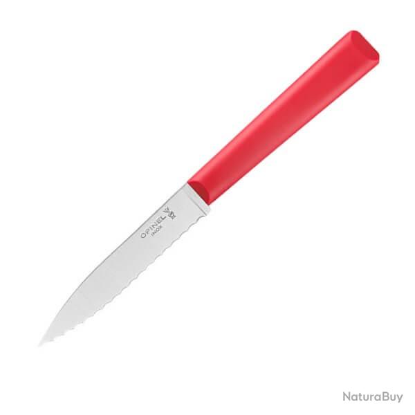 Couteau d'office crant Opinel N313 "Essentiels" rouge 2355