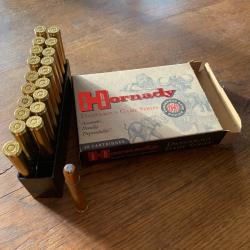 Boîte de 20 cartouches HORNADY, calibre 458 LOTT, ogive 500 grains DGX