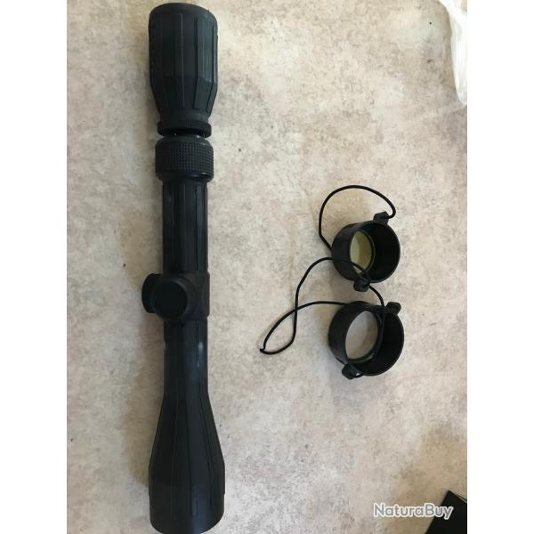 OPTIQUE TASCO 3X9X40 CORPS CAOUTCHOUC MADE IN TAIWAN