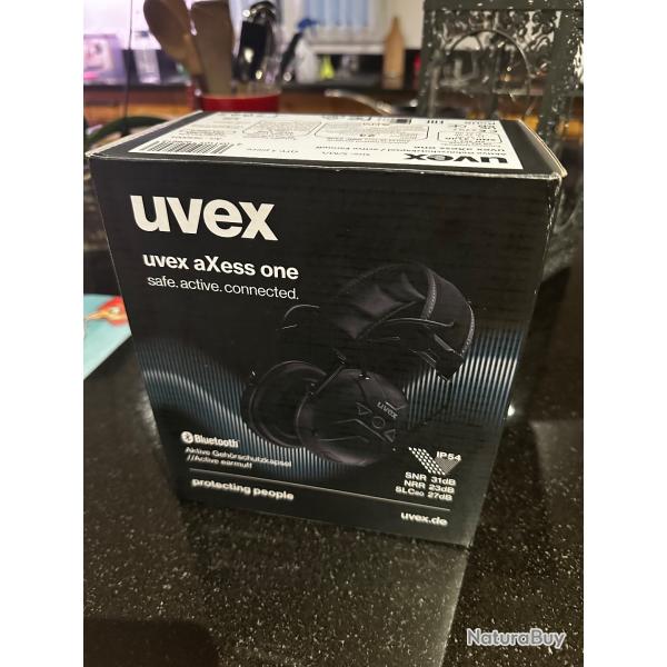 Casque UVEX lectronique anti bruit Bluetooth