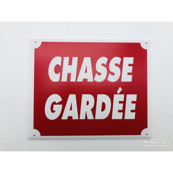 Panneau Chasse gard�e