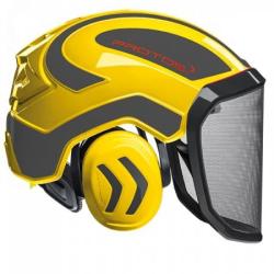 Casque Protos Forest jaune gris