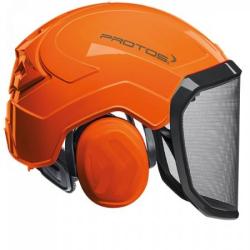 Casque Protos Forest Orange