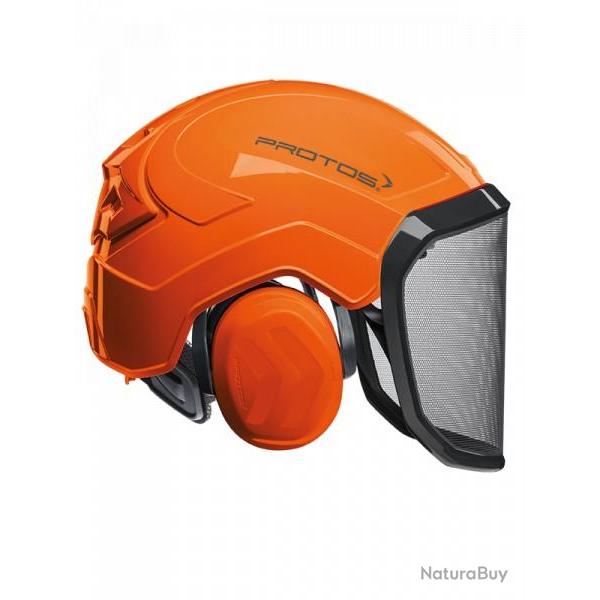Casque Protos Forest Orange