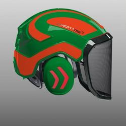 Casque Protos Forest olive orange