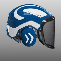 Casque Protos Forest bleu blanc