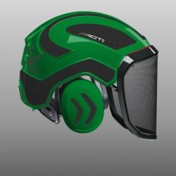 Casque Protos Forest vert noir