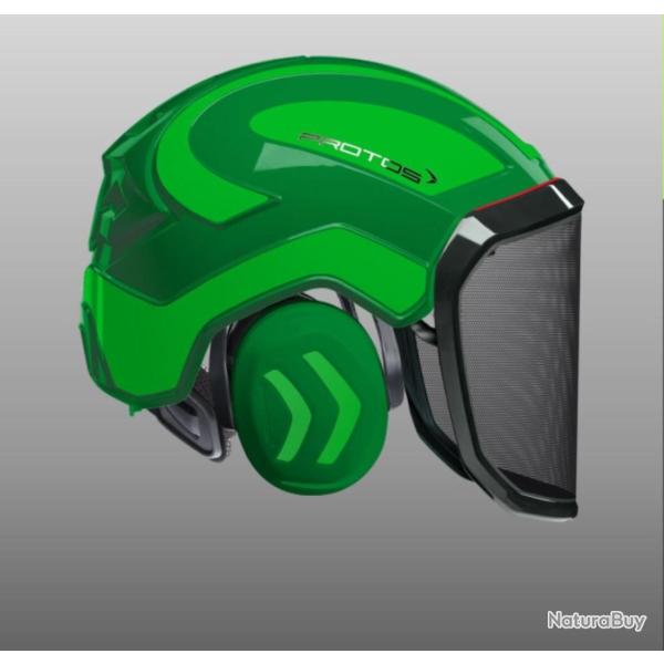 Casque Protos Forest vert vert fluo
