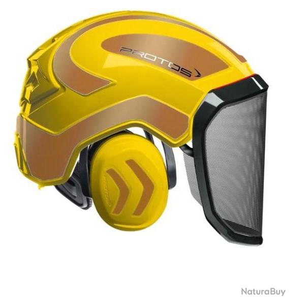 Casque Protos Forest Jaune or