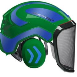 Casque Protos Forest Vert bleu m&eacute;tallique