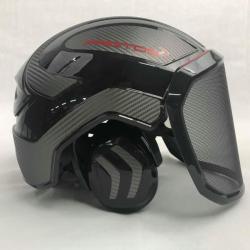 Casque Protos Forest noir gris carbone