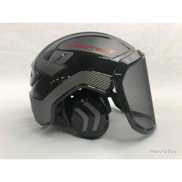 Casque Protos Forest noir gris carbone