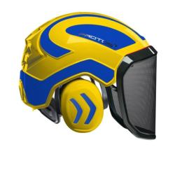 Casque Protos Forest Jaune bleu