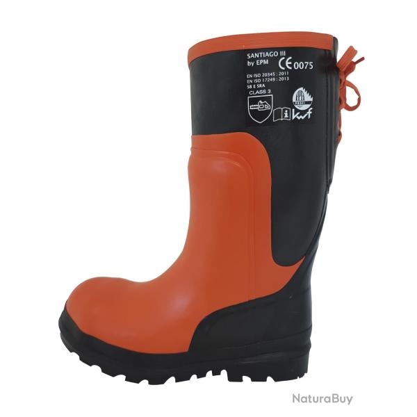 Bottes anti-coupures Santiago 46