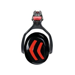 Coquilles antibruit pour casque PROTOS noir rouge