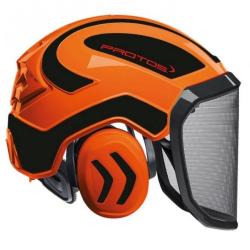 Casque Protos Arborist orange noir
