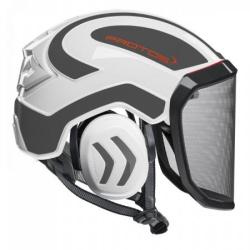 Casque Protos Arborist blanc gris