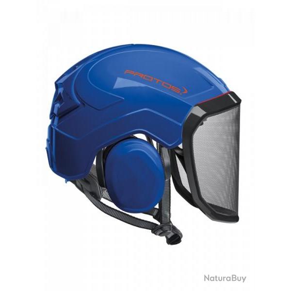 Casque Protos Arborist Bleu