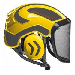 Casque Protos Arborist jaune gris
