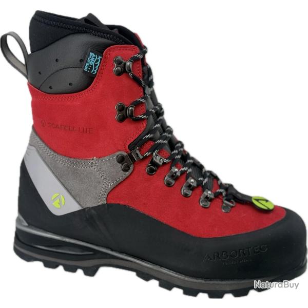 Chaussures brodequins scafell light rouge 39