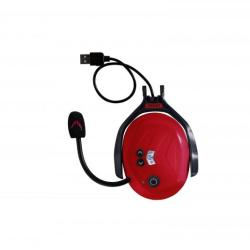 Antibruit bluetooth rouge l'unit&eacute;