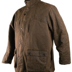 Veste fa&ccedil;on cuir vieilli SOMLYS XXL