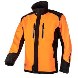 Veste de pluie softshell 1SWS FUYU ORANGE XXXL