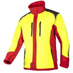 Veste de pluie Softshell Fuyu 1SWS jaune XL