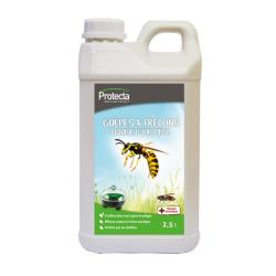 Liquide pour pi&egrave;ge &agrave; gu&ecirc;pes et frelons bidon de 2,5 litres