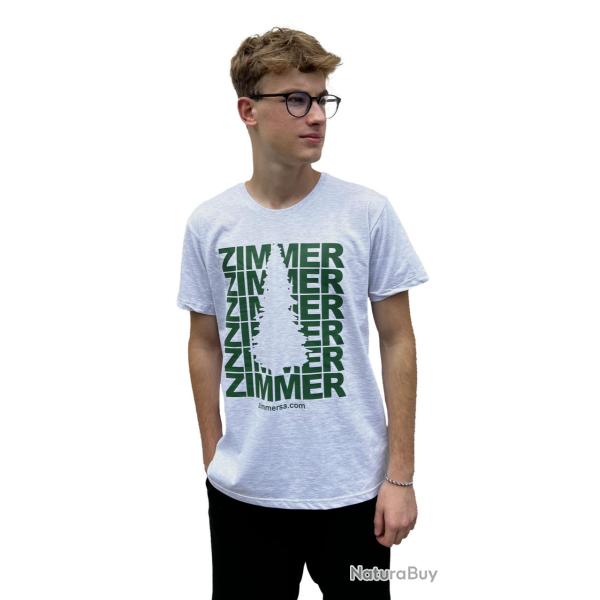 Tee shirt ZIMMER gris chin�