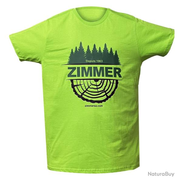 Tee shirt ZIMMER vert prairie