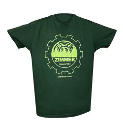 Tee shirt ZIMMER vert for&ecirc;t